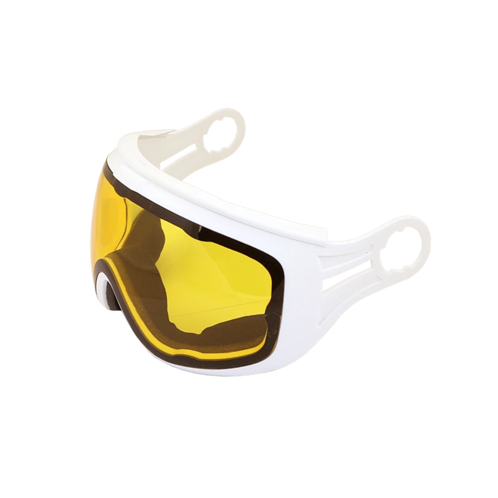 Simple White VISIERE ECRAN JAUNE Cat.1 3 Simple White VISIERE ECRAN JAUNE Cat.1