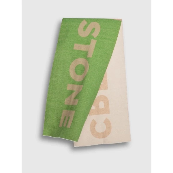 Creenstone Echarpe En Laine Bright Green 4 Creenstone Echarpe En Laine Bright Green – Image 3