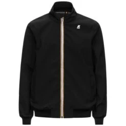 K-way Blouson Homme Arsene Bonded Jersey Noir