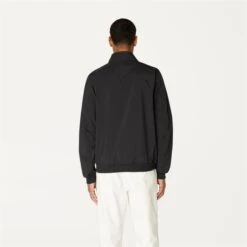 K-way Blouson Homme Arsene Bonded Jersey Noir -Maison Mode Magasin k way blouson homme arsene bonded jersey noir 3