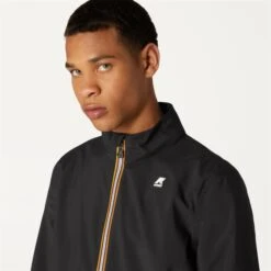 K-way Blouson Homme Arsene Bonded Jersey Noir -Maison Mode Magasin k way blouson homme arsene bonded jersey noir 4