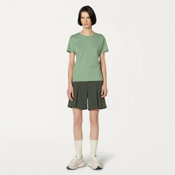 K-way Short Femme Randonnée Noise Twill Green Blackish 5 K-way Short Femme Randonnée Noise Twill Green Blackish – Image 3