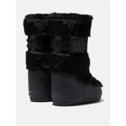 Maison Mode Magasin -Maison Mode Magasin moon boot bottes icon fausse fourrure noir 1