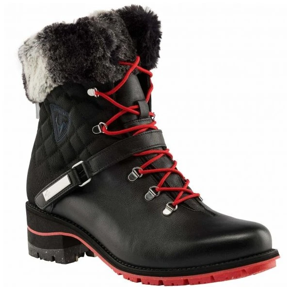 Rossignol Chaussures Femme Après-ski 1907 Megève Noir 4 Rossignol Chaussures Femme Après-ski 1907 Megève Noir – Image 2