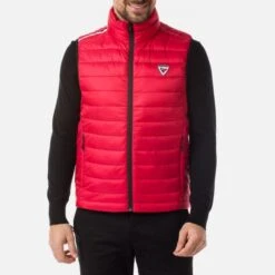 Rossignol Gilet Sans Manches Homme Rossi Carmin