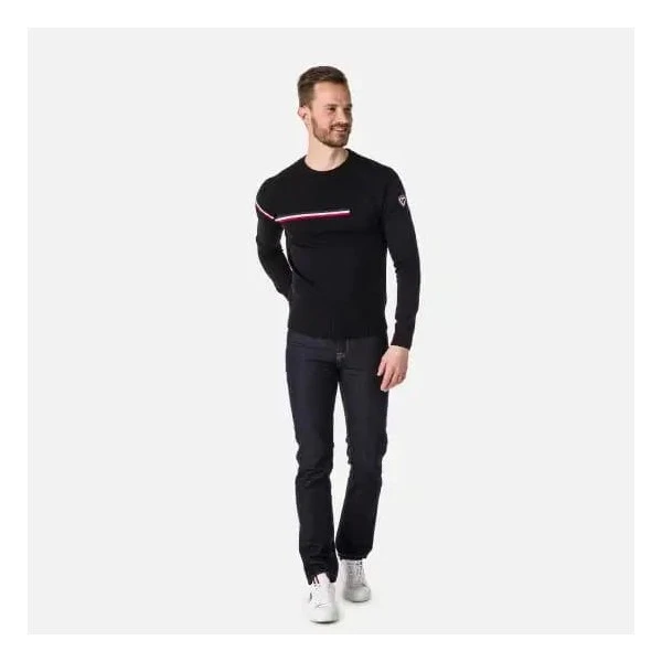 Rossignol Pull Homme Odysseus Noir 4 Rossignol Pull Homme Odysseus Noir – Image 2