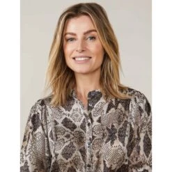 Summum Woman Blouse Imprimée Animal -Maison Mode Magasin summum woman blouse imprimee animal 4