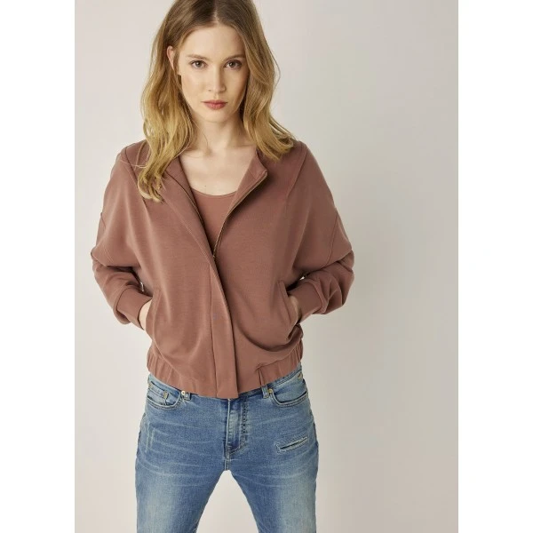 Summum Woman Bomber Scuba Avec Zip 4 Summum Woman Bomber Scuba Avec Zip – Image 2