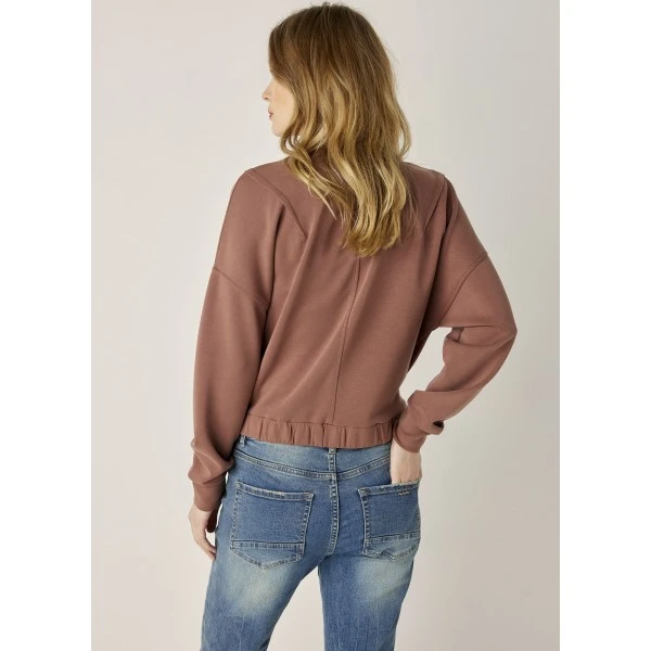 Summum Woman Bomber Scuba Avec Zip 5 Summum Woman Bomber Scuba Avec Zip – Image 3