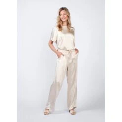 Maison Mode Magasin -Maison Mode Magasin summum woman pantalon satin 1