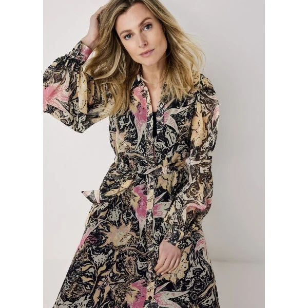 Summum Woman Robe Longue Imprimé Floral 4 Summum Woman Robe Longue Imprimé Floral – Image 2
