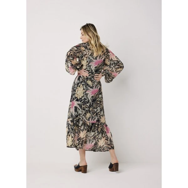 Summum Woman Robe Longue Imprimé Floral 5 Summum Woman Robe Longue Imprimé Floral – Image 3