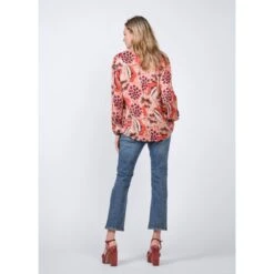 Summum Woman Top Col V Imprimé Floral 9 Summum Woman Top Col V Imprimé Floral -Maison Mode Magasin summum woman top col v imprime floral 2
