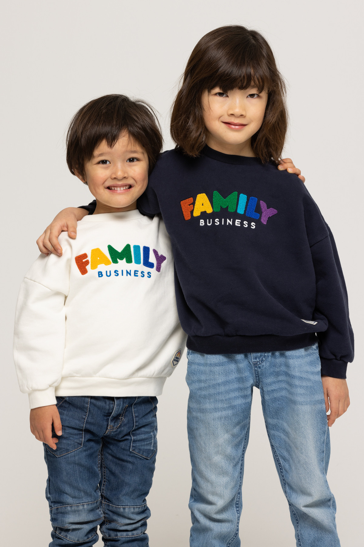 Maison Mode Magasin -Maison Mode Magasin sweat max family business broderie